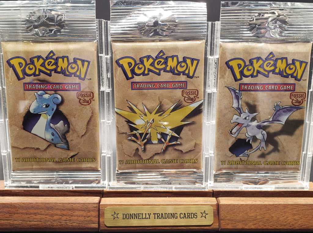 Pokemon Fossil Unlimited - LONG Crimp DONNELLY TRADING CARDS Pokemon Fossil Unlimited - LONG Crimp DONNELLY TRADING CARDS