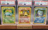 Pokemon Celebrations Base Trio Blastoise Charizard Venusaur PSA 10 Sequential 🔥