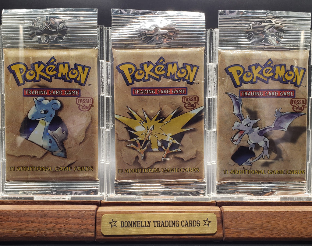 Pokemon Fossil Unlimited - LONG Crimp DONNELLY TRADING CARDS Pokemon Fossil Unlimited - LONG Crimp DONNELLY TRADING CARDS