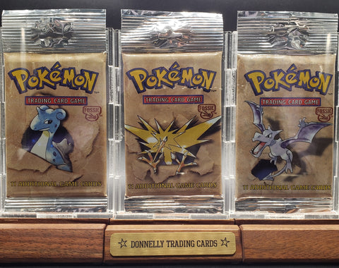 Pokemon Fossil Unlimited - LONG Crimp DONNELLY TRADING CARDS Pokemon Fossil Unlimited - LONG Crimp DONNELLY TRADING CARDS