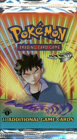 Pokemon 1st Edition Gym Heroes DONNELLY TRADING CARDS Pokemon 1st Edition Gym Heroes DONNELLY TRADING CARDS